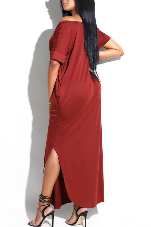 Wine Red Vintage Ankle Length Modest Lace Bridesmaid Dresses With Long Sleeves High Neck Wedding 