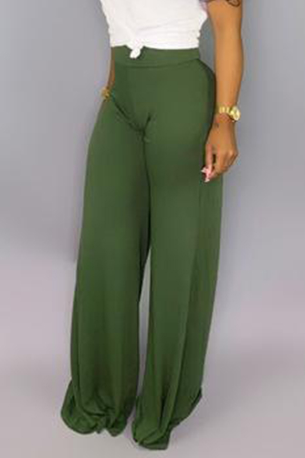 high waisted green corduroy pants