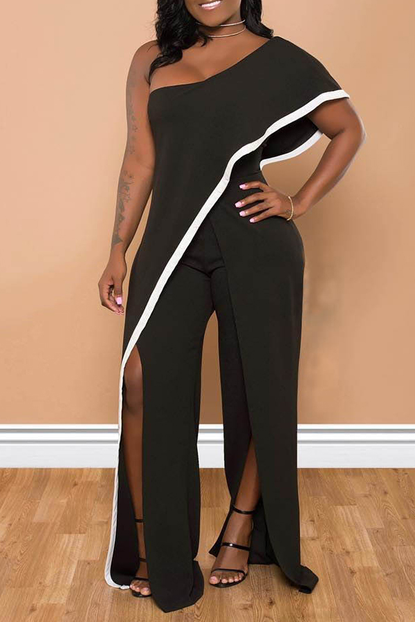 slit jumpsuit