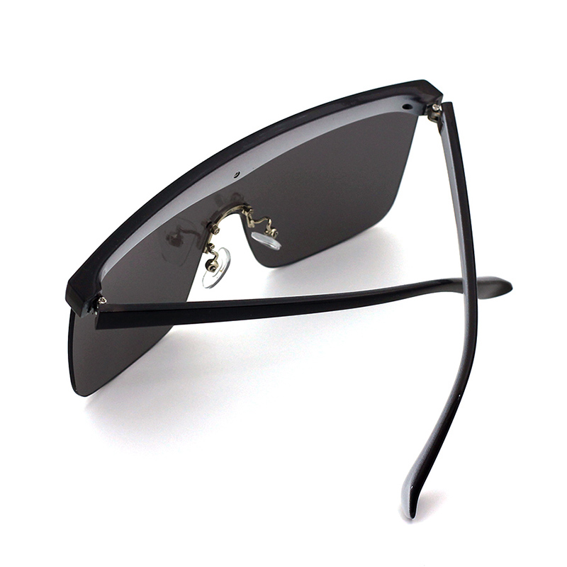 Lovely Trendy Rimless Black SunglassesLW Fashion Online For Women Affordable Women's
