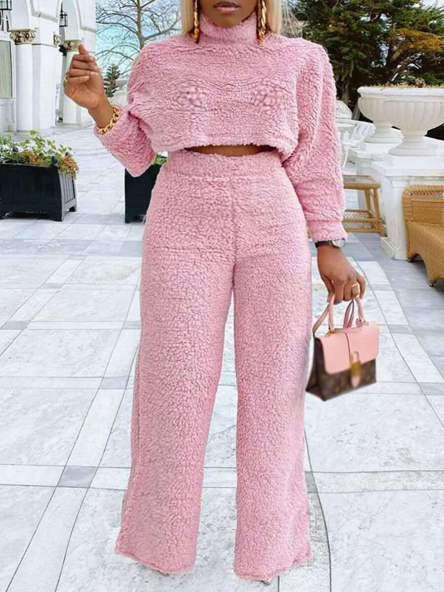 turtleneck two piece set