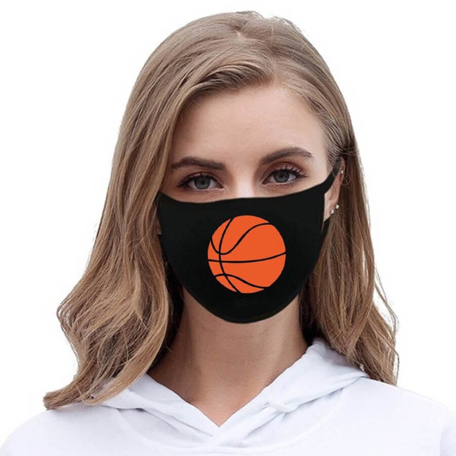 Lovely Casual Basketball Print Black Face MaskLW Fashion Online For